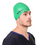 Viva Swimming Silicone Swimming Cap Unisex Soft Waterproof Swimming Pool Head Cap Water Sports Long Hair for Children Kids Boys Girls of All Age (Universal Size, Multicolour)