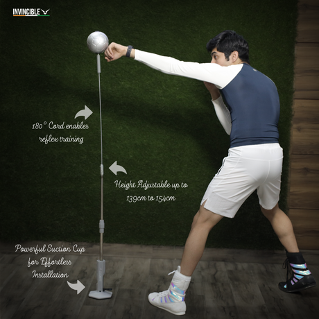 Invincible Standing Boxing Reflex Ball