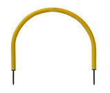 Cougar Football/Soccer Agility Training C-Shape Passing Arcs for Improve Passing Game Made of Heavy Duty Plastic Spikes -Set of 6