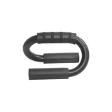 Vector X S-Shape Steel Construction Black Coated Push up Bar Push Up Bars for Men and Women