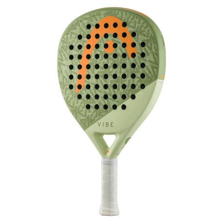 Head Vibe 2026 Padel Racquet (Green/ Orange) | Noah Sports