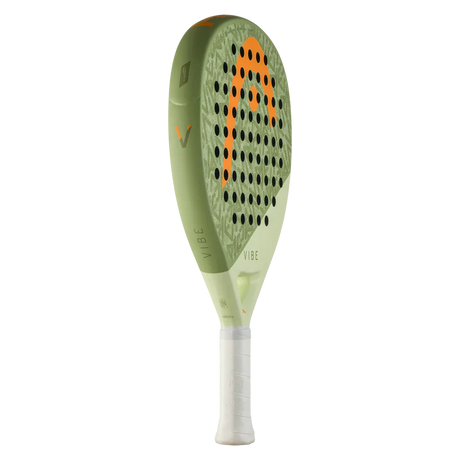 Head Vibe 2026 Padel Racquet (Green/ Orange) | Noah Sports