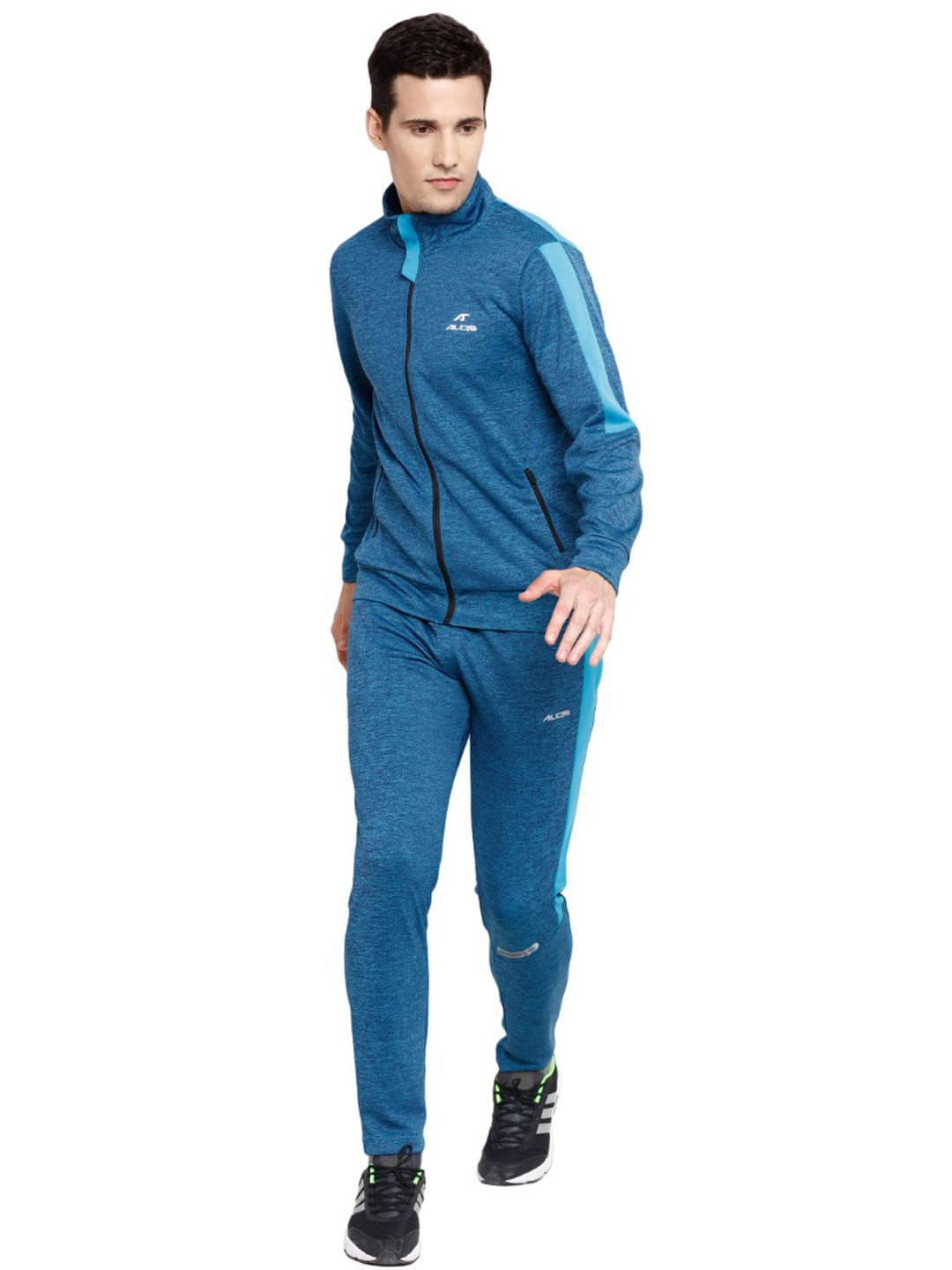Alcis Men Blue Printed Tracksuit 229MTS060