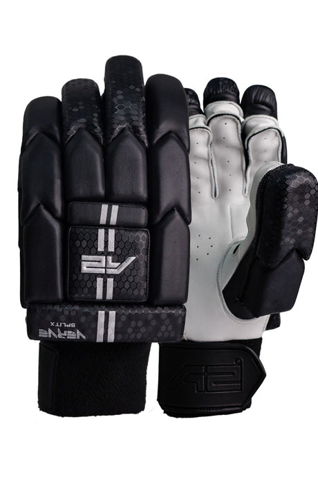 Cricket Batting Gloves - Verve splitx - Black