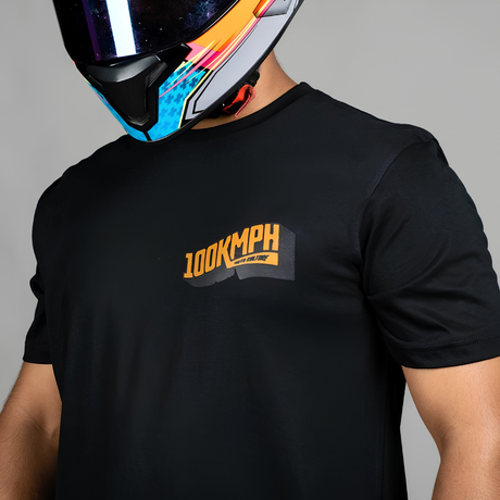 Moto-Life - T-Shirt - Black | 100kmph
