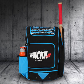 Blast Junior 37L Blue|Cricket Kit Bag |1 Pocket for Bat |2 Water Bottle Holders|Upto 10yrs Kids Kitbag |Leg pad Upto 12.5 "|Shoe & Accessories Pockets |Lightweight |Dual Opening