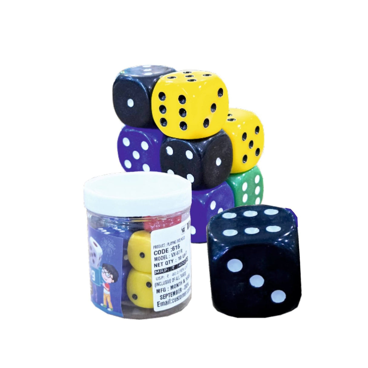 VIXEN PLAYING DICE NO. 22 VX – 7 R – 22