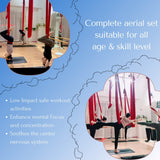 Premium Aerial Yoga hammock – Royal Blue