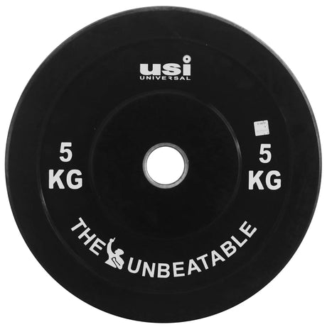 USI BPB Black Bumper Plates - Fitness Equipment