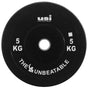 USI BPB Black Bumper Plates - Fitness Equipment