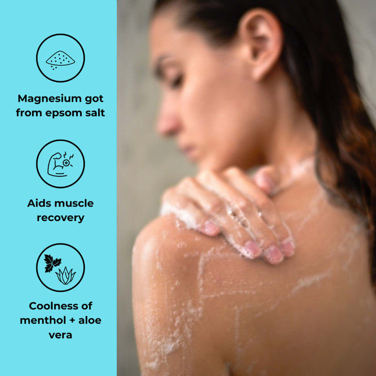 Epsom Salts Body Wash 300ml | Magnesium Recovery