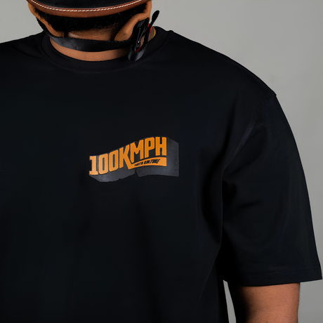 Moto-Life - T-Shirt - Black | 100kmph