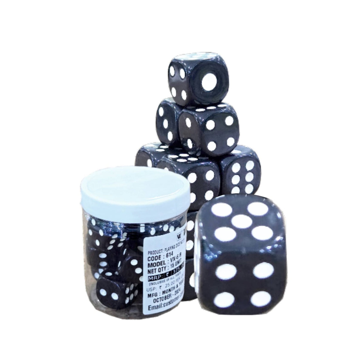 VIXEN PLAYING DICE NO. 20 VX – 6 R – 20