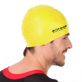 Viva Swimming Silicone Swimming Cap Unisex Soft Waterproof Swimming Pool Head Cap Water Sports Long Hair for Children Kids Boys Girls of All Age (Universal Size, Multicolour)