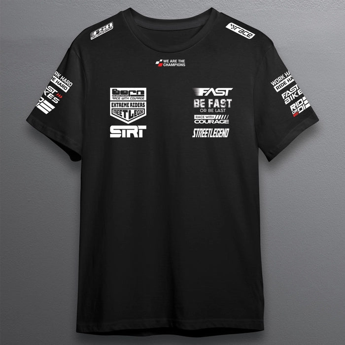 Ride Hard | Street Legend T-Shirt | Black