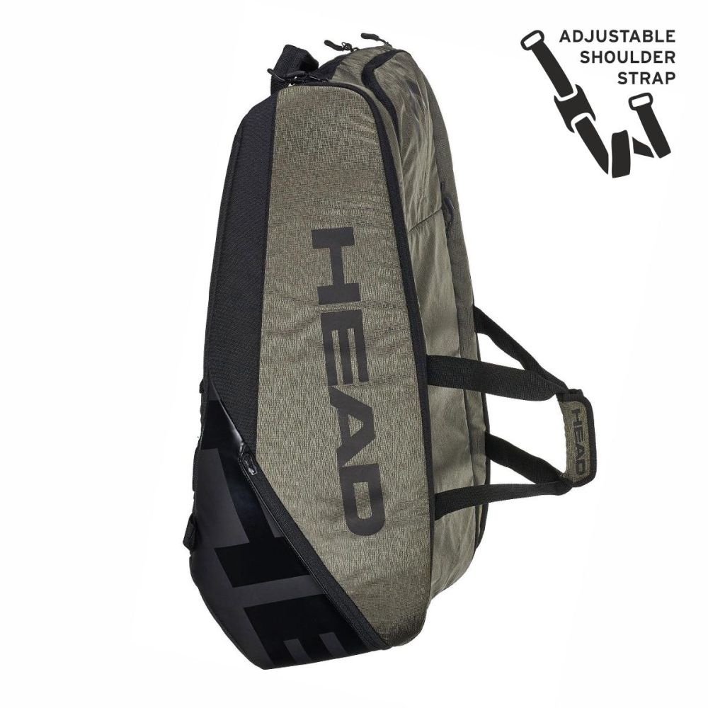 HEAD Pro X Racquet Bag L (Thyme/Black)