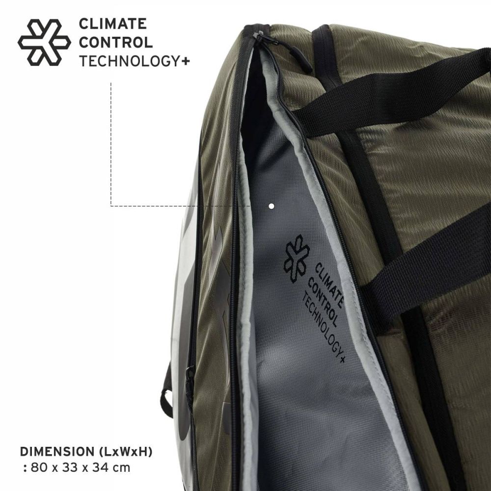 HEAD Pro X Racquet Bag L (Thyme/Black)