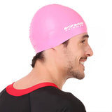 Viva Swimming Silicone Swimming Cap Unisex Soft Waterproof Swimming Pool Head Cap Water Sports Long Hair for Children Kids Boys Girls of All Age (Universal Size, Multicolour)