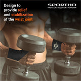 Nivia Orthopedic Basic Wrist With Thumb Support (Rb-24) Pair