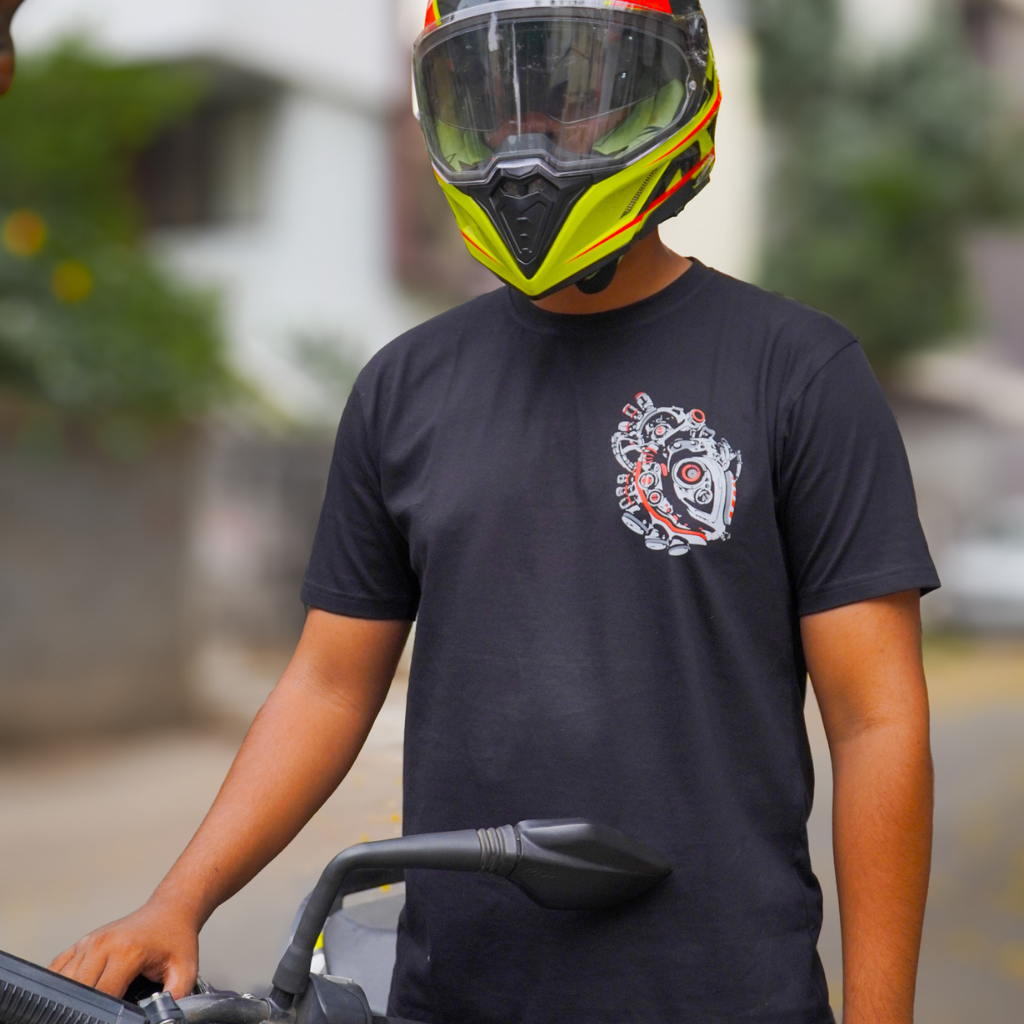 Offical Bad Ass - Round Neck T-Shirt - Black