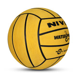 NIVIA WATER POLO, Match Ball, 18 Panels, Durable Rubber Cover Molded with Smooth Surface Matt, Butyl Bladder, Match Ball Standard, Made for Tournaments , to Play on All Kind of Indoor & Outdoor Surfaces