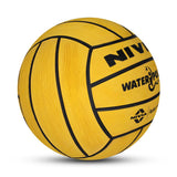 NIVIA WATER POLO, Match Ball, 18 Panels, Durable Rubber Cover Molded with Smooth Surface Matt, Butyl Bladder, Match Ball Standard, Made for Tournaments , to Play on All Kind of Indoor & Outdoor Surfaces