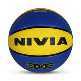 NIVIA 3X3, Match Ball, 8 Panels, Soft Touch Rubber Cover Molded with Pebbled Texture , Butyl ThreadwoundedBladder, As per BFI Standard , Made for Tournaments , to Play on All Indoor & Outdoor Surfaces
