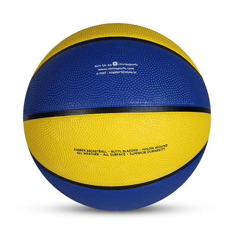 NIVIA 3X3, Match Ball, 8 Panels, Soft Touch Rubber Cover Molded with Pebbled Texture , Butyl ThreadwoundedBladder, As per BFI Standard , Made for Tournaments , to Play on All Indoor & Outdoor Surfaces