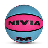 NIVIA 3X3, Match Ball, 8 Panels, Soft Touch Rubber Cover Molded with Pebbled Texture , Butyl ThreadwoundedBladder, As per BFI Standard , Made for Tournaments , to Play on All Indoor & Outdoor Surfaces