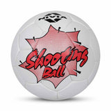 NIVIA SHOOTING BALL, Match Ball, 32 Panels, Durable & Soft PU Leather Cover Hand-Stitched with Smooth Surface Matt, Latex Bladder, Match Ball Standard, Made for Tournaments , to Play on All Kind of Indoor & Outdoor Surfaces