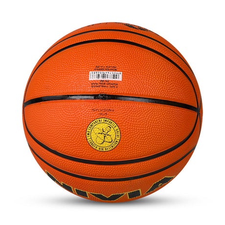 NIVIA TRUE ORANGE, Training Ball, 14 Panels, Durable Rubber Cover Molded with Pebbled Texture , Butyl ThreadwoundedBladder, Training Ball Standard, Made for Training Sessions , to Play on All Indoor & Outdoor Surfaces