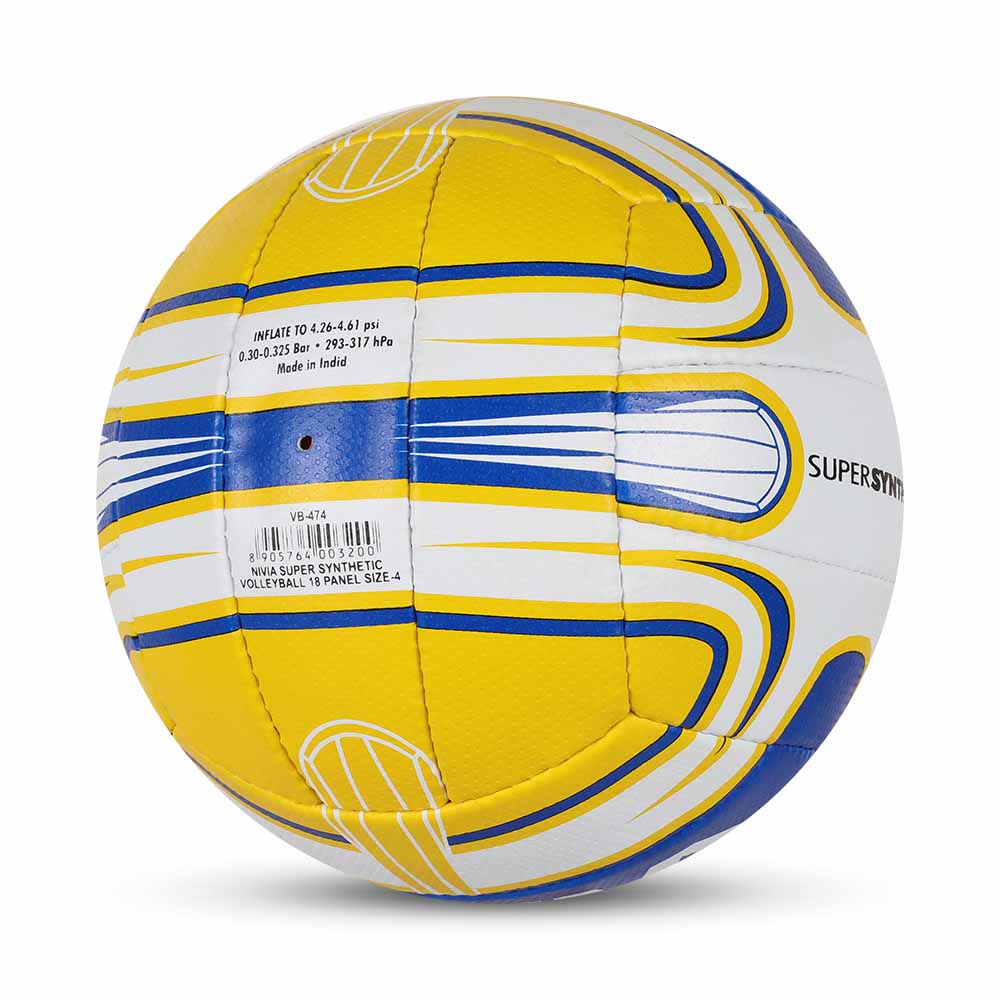 Super Synthetic Hand-Stitched Rubber Training Volleyball