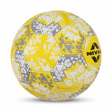 NIVIA KORF BALL, Match Ball, 32 Panels, Durable Rubber Cover Hand-Stitched with Smooth Surface Matt, Latex Bladder, Match Ball Standard, Made for Tournaments , to Play on All Kind of Indoor & Outdoor Surfaces