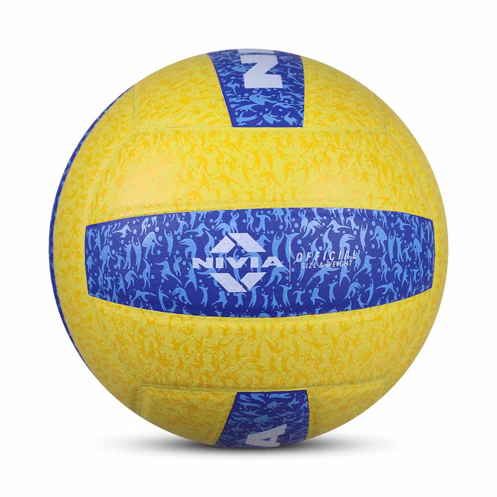NIVIA G-2020, 18 Panels, Nova Soft PU Pasted with Grainy & Dimpled Texture, Butyl Threadwounded Bladder, Match Ball Standard, Made for Tournaments , to Play on All Kind of Indoor & Outdoor Surfaces