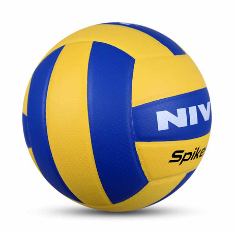 NIVIA SPIKESTER, 18 Panels, PU (Polyurethane) Pasted with Dotted Surface Matt, Butyl Threadwounded Bladder, Training Ball Standard, Made for Training Sessions , to Play on All Kind of Indoor & Outdoor Surfaces