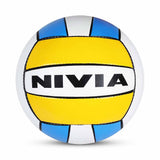 Nivia VB-5000 Volleyball,32 pannel, PU Stitched, Indoor - All Surface, Outdoor-Soft & Dry Surface, Training Ball (Multicolor) Size - 4