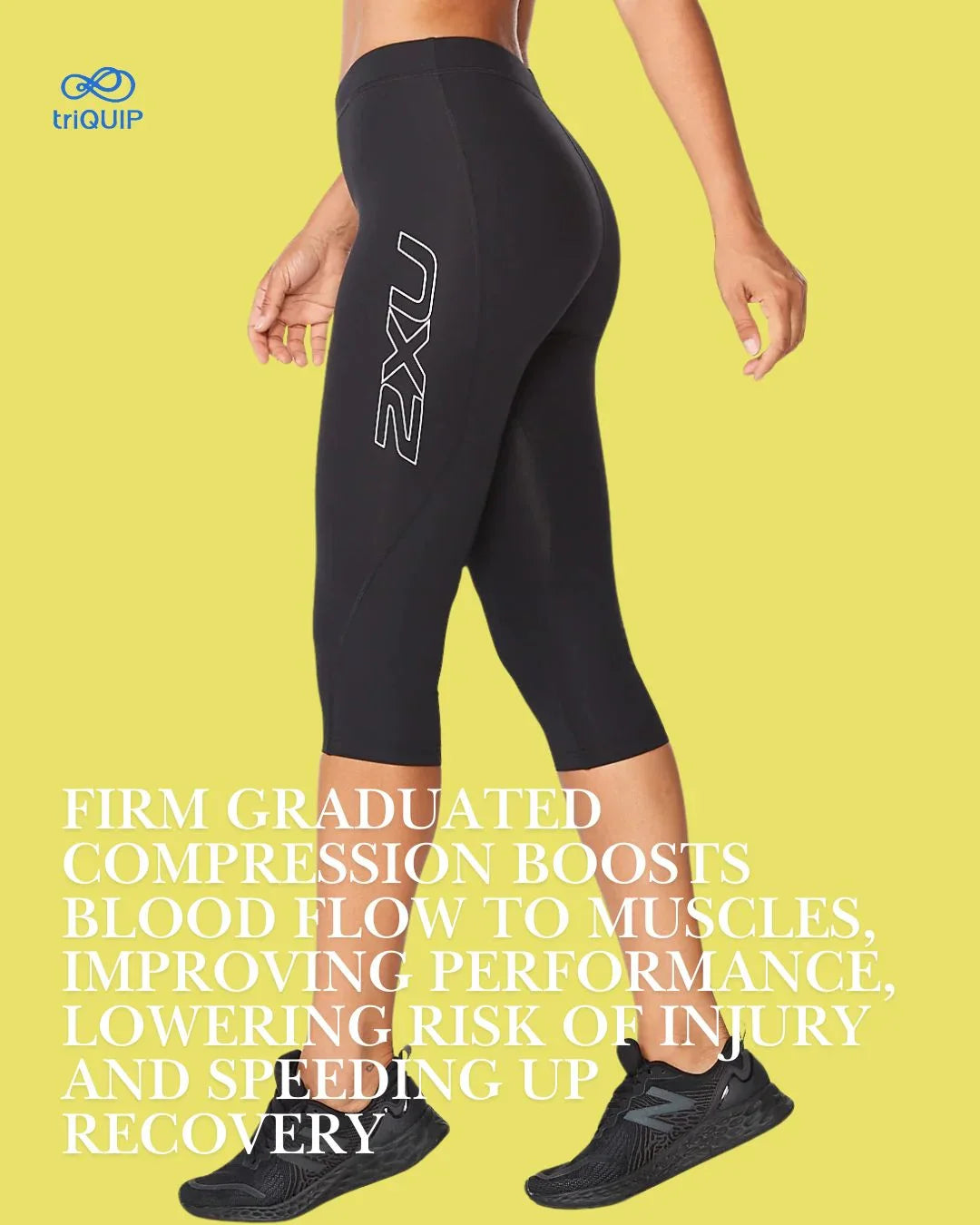 2XU Core Compression 3/4 Women Tights