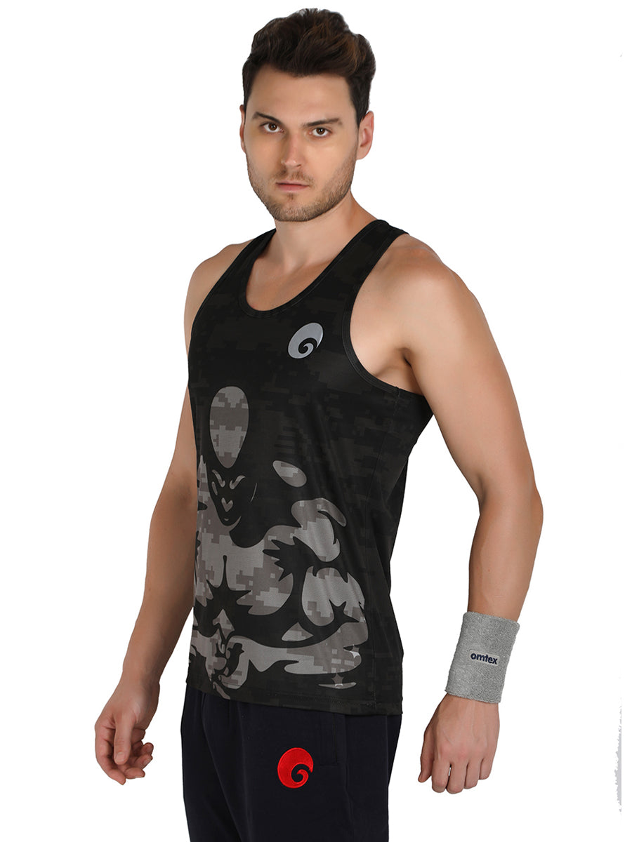 Omtex Wrist Sweat Band Grey (5 inch)