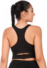 Vector X OSB-280 Women's Yoga Stretchable Sports bra and Tight Short Combo
