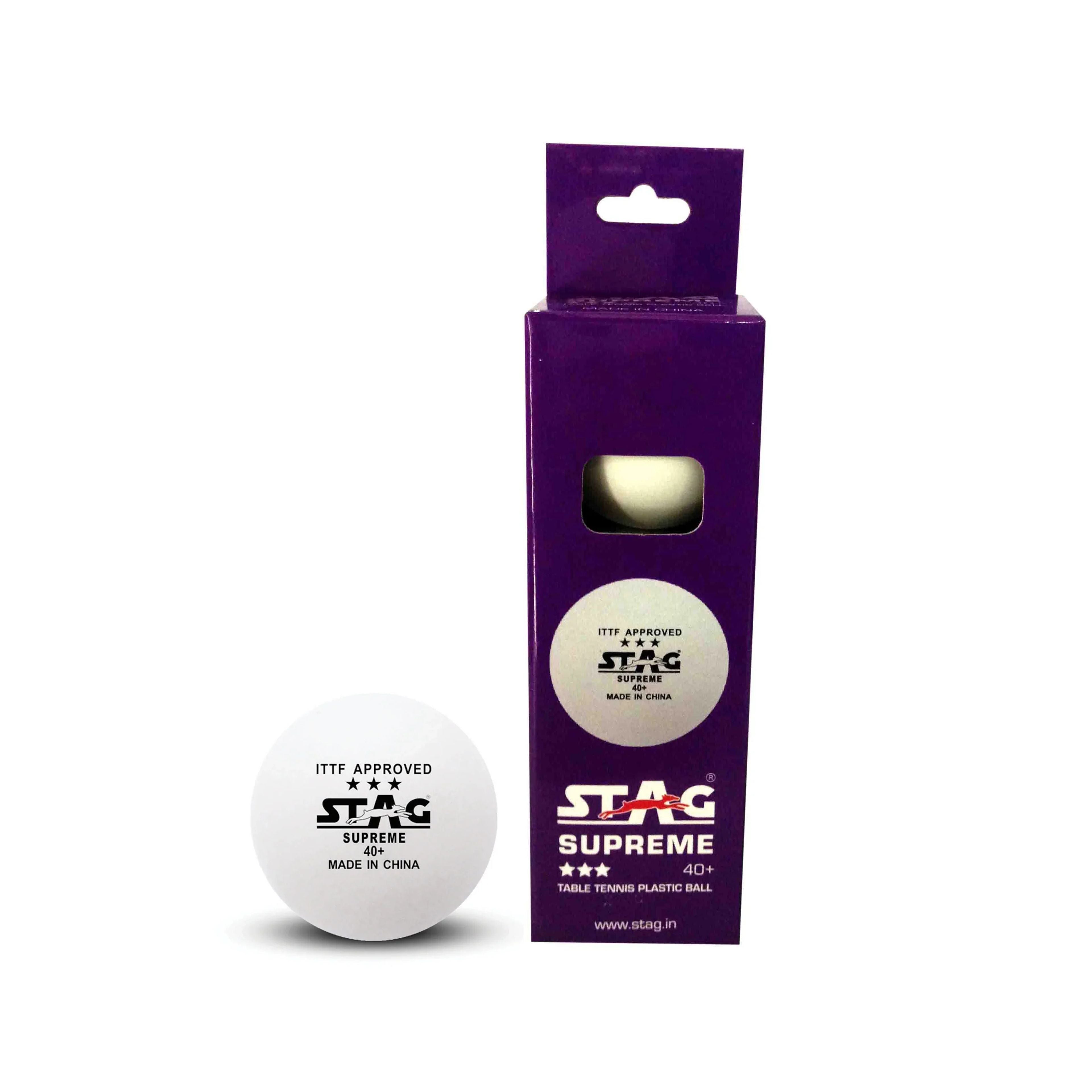 STAG GLOBAL 3 Star Supreme Table Tennis Ball