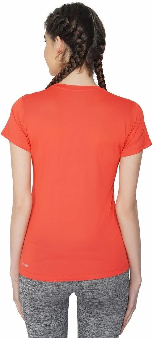 Vector X OGT-107 Girls Round Neck 4-Way Stretch T-Shirt(Orchid-Pink-XXL)