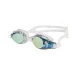 Viva Swimming Flash Swimming Goggle One Piece Silicone Mirror with Double Silicone Strap for Professional Swimming Unisex Youth Adults