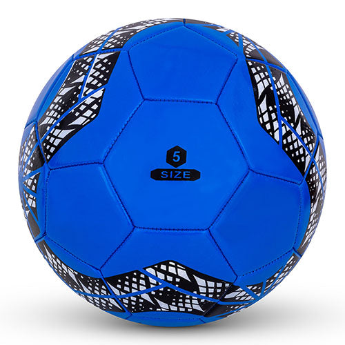 Vector X FIGHTER 32 Panel PVC Machine Stitched Indoor/Outdoor Practice, Training Match Soccer Football + Free Air Needle with Butyl Bladder Ball, Size 5, Suitable for Men, Youth Adults 15+ Years Boys