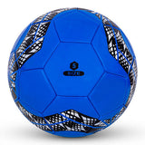 Vector X FIGHTER 32 Panel PVC Machine Stitched Indoor/Outdoor Practice, Training Match Soccer Football + Free Air Needle with Butyl Bladder Ball, Size 5, Suitable for Men, Youth Adults 15+ Years Boys