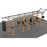 Freestanding CrossFit Rig - 20 Ft with Monkey Bar