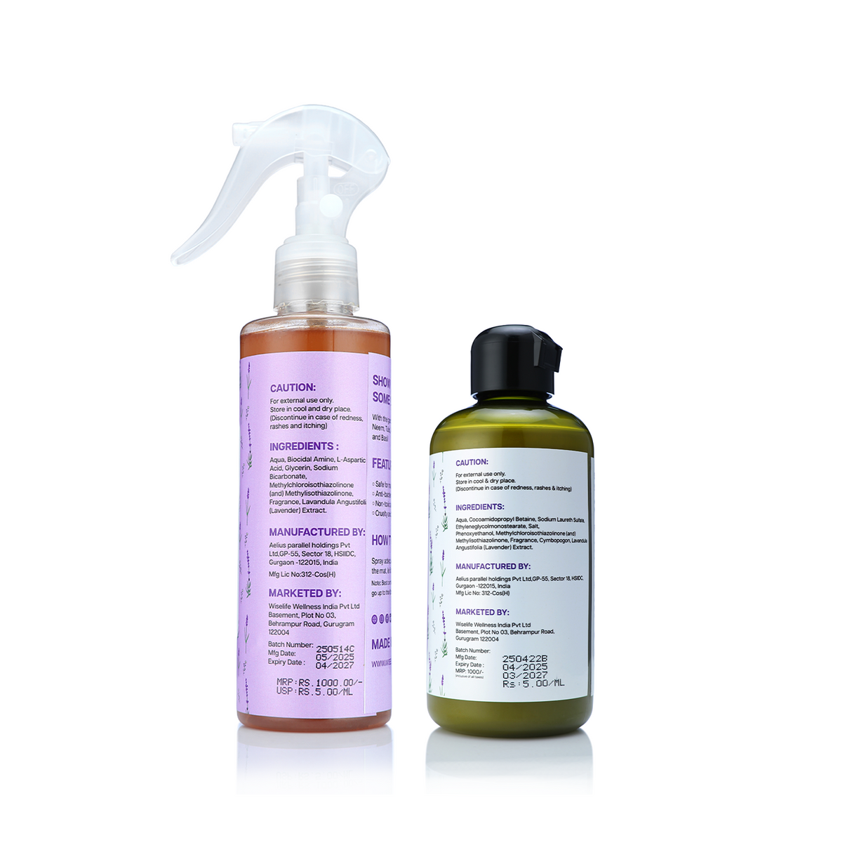 Complete Mat Care Kit - Shampoo & Fresheners (Lavender)