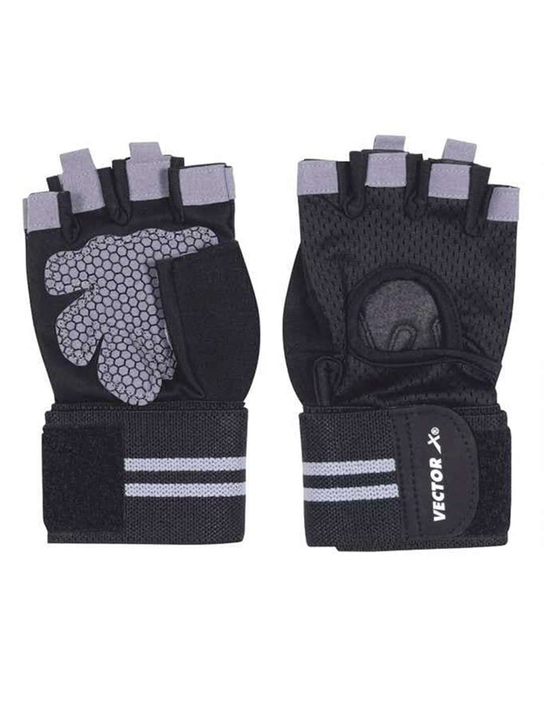 Vector X RIGOUR Workout Gloves, Exercise Gloves for Weight Lifting, Cycling, Gym, Training