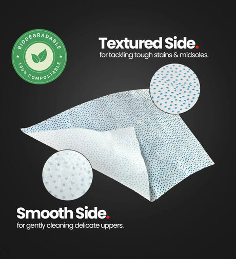 Quick Shoe Cleaning Wipes | Shoegr