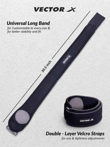 Vector X VNS-015 Tendonitis and tennis Elbow and Strap For Men and Women,Golfers,Elbow Counterforce Band For Tendon Pain Relief,Weightlifting, Having Elbow Strap with Compression Pad.