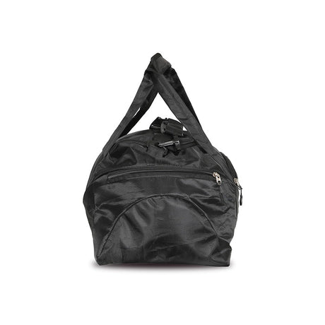 Vector X Calibre Polyester Material 43 Litre - Multi-Purpose Sports Team Kit|Gym Duffel Bag|Spacious Main Compartment|Fitness Travel Luggage Shoulder Bag -Adjustable Handles Strap (Black) Size 61 X 27 X 26 Cm